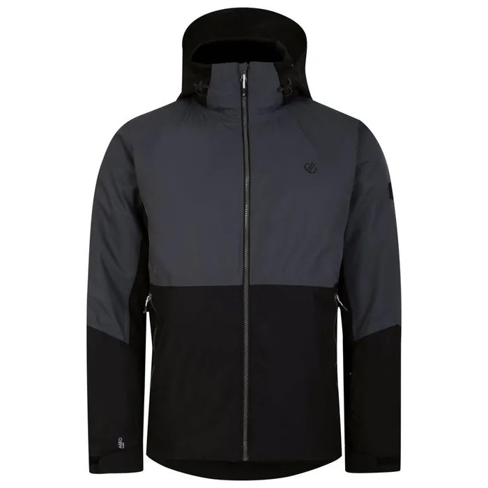 Dare 2b Ski Jackets Precision Ski Jacket Black Ebony Grey 8211 Men