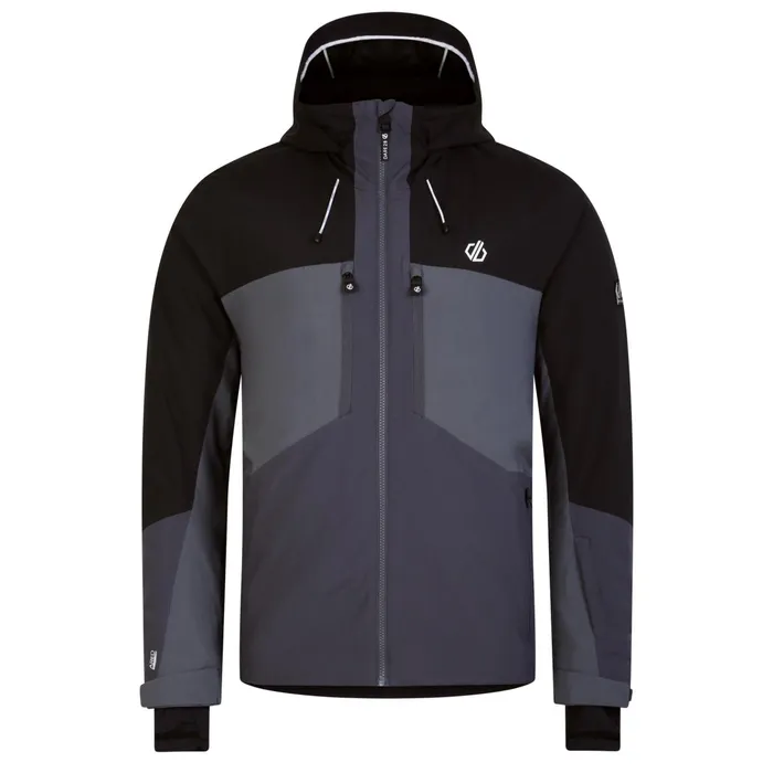 Dare 2b Ski Jackets Slopeside Ski Jacket Black Grey 8211 Men