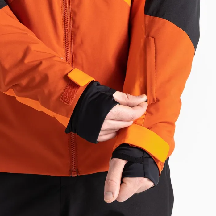 Dare 2b Ski Jackets Slopeside Ski Jacket Puffins Orange Black 8211 Men