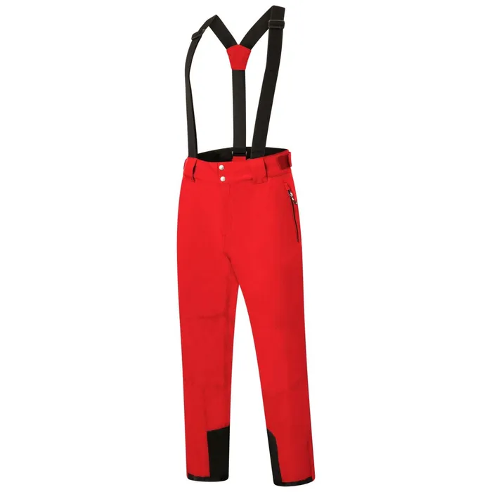 Dare 2b Ski Trousers and Salopettes Achieve Ii Recycled Ski Pants Danger Red 8211 Men