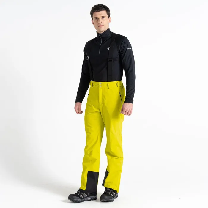 Dare 2b Ski Trousers and Salopettes Achieve Ii Recycled Ski Pants Neon Spring Yellow 8211 Men Dare 2b Ski Trousers and Salopettes Achieve Ii Recycled Ski Pants Neon Spring Yellow 8211 Men