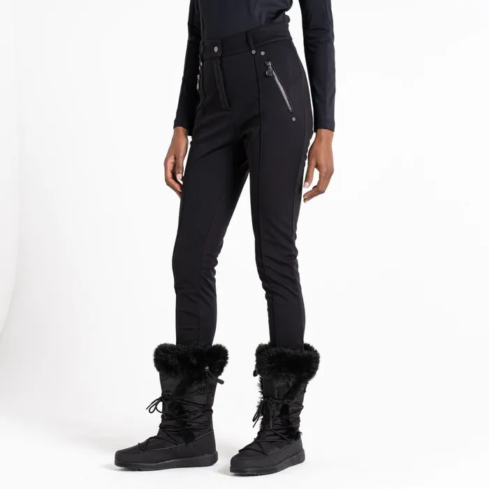 Dare 2b Ski Trousers and Salopettes Julien Macdonald 8211 Regimented Ski Trousers Black 8211 Women