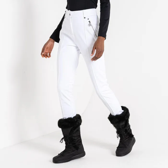 Dare 2b Ski Trousers and Salopettes Julien Macdonald 8211 Regimented Ski Trousers White 8211 Women
