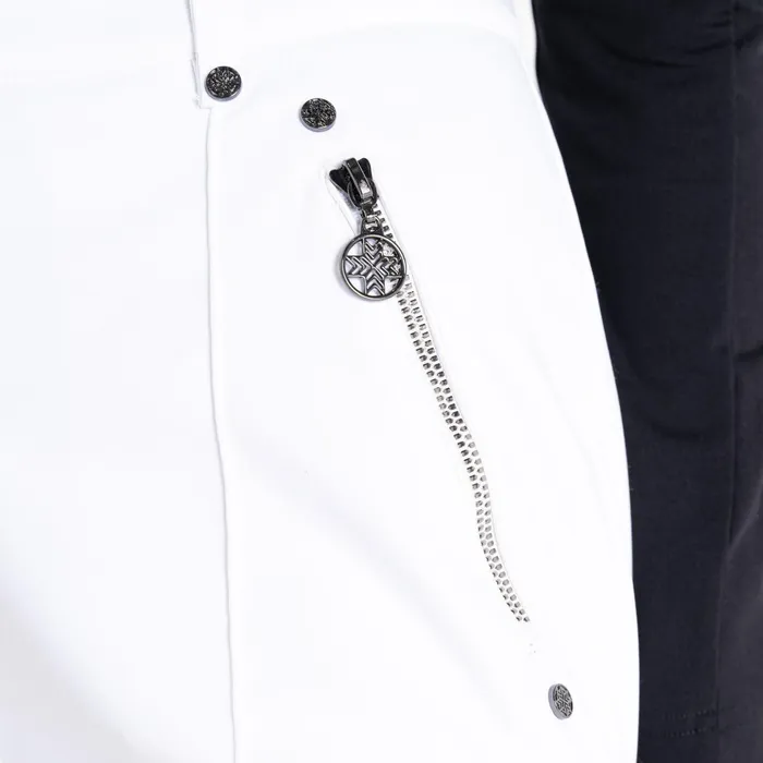 Dare 2b Ski Trousers and Salopettes Julien Macdonald 8211 Regimented Ski Trousers White 8211 Women