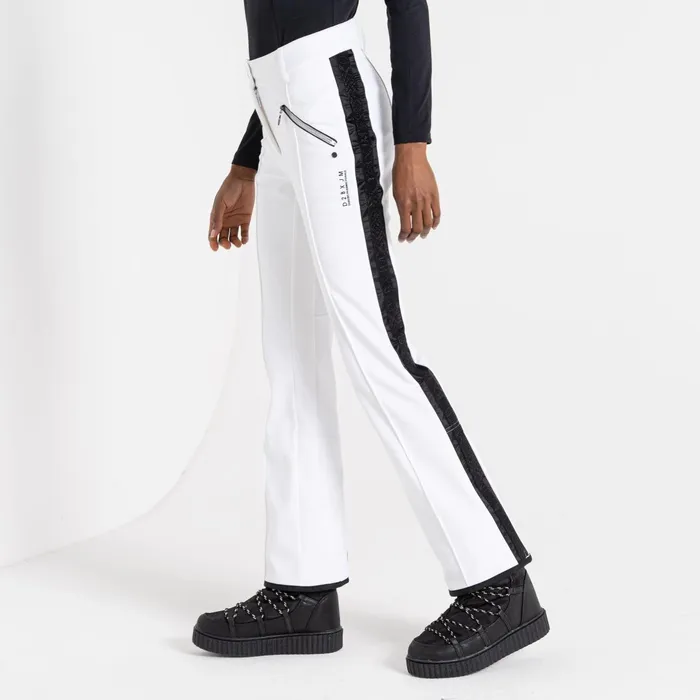 Dare 2b Ski Trousers and Salopettes Julien Macdonald 8211 Regulation Ski Trousers White 8211 Women
