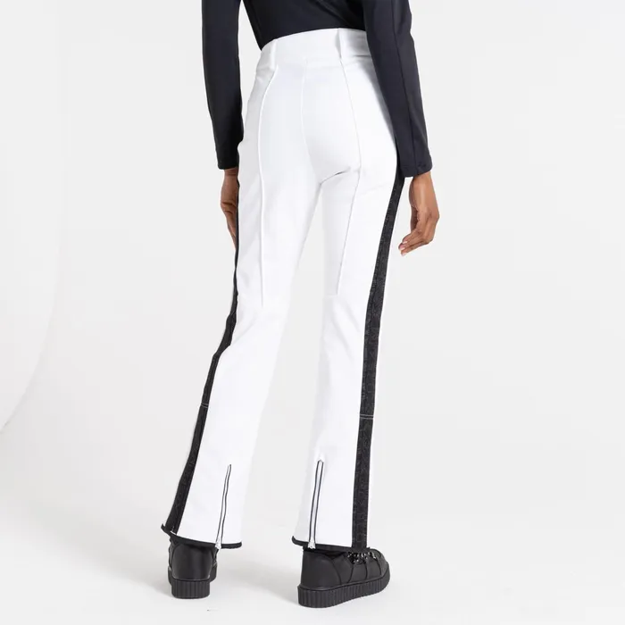 Dare 2b Ski Trousers and Salopettes Julien Macdonald 8211 Regulation Ski Trousers White 8211 Women