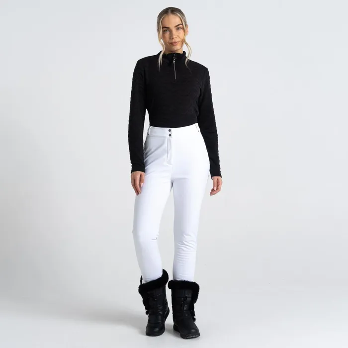 Dare 2b Ski Trousers and Salopettes Sleek Iii Ski Pant White 8211 Women