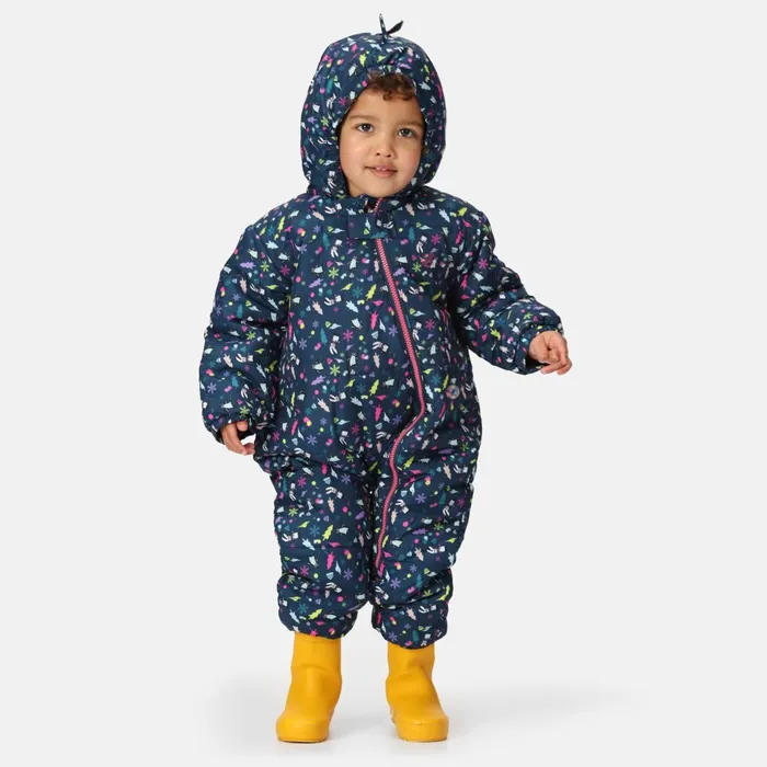 Dare 2b Snow Suits Bambino Ii Waterproof Insulated Snowsuit Snowflake Ditsy Print 8211 Kids