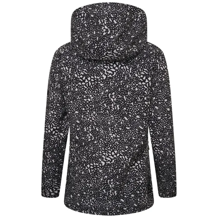 Dare 2b Softshell Jackets Far Out Softshell Jacket Black White Dot Print 8211 Women