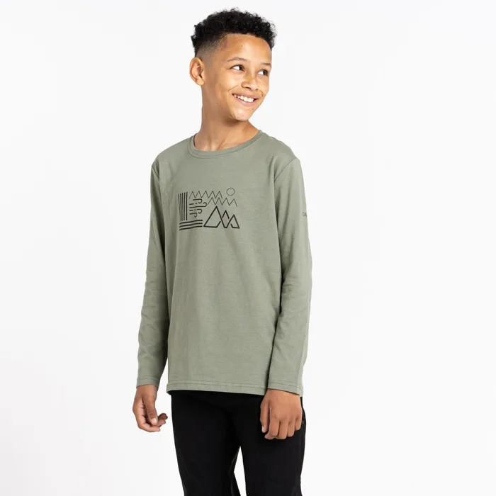 Dare 2b TShirts and Tops Beyond Long Sleeve TShirt Agave Green 8211 Kids