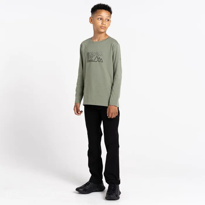 Dare 2b TShirts and Tops Beyond Long Sleeve TShirt Agave Green 8211 Kids