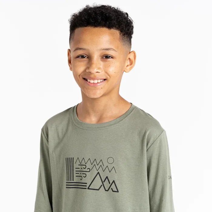 Dare 2b TShirts and Tops Beyond Long Sleeve TShirt Agave Green 8211 Kids