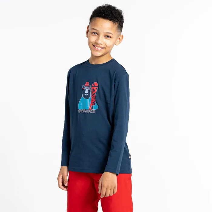 Dare 2b TShirts and Tops Beyond Long Sleeve TShirt Moonlight Denim 8211 Kids