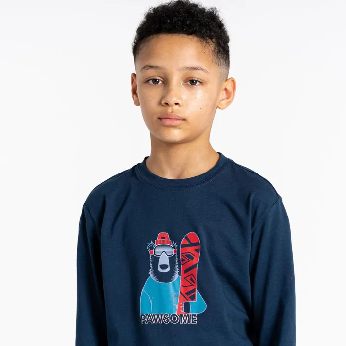 Dare 2b TShirts and Tops Beyond Long Sleeve TShirt Moonlight Denim 8211 Kids