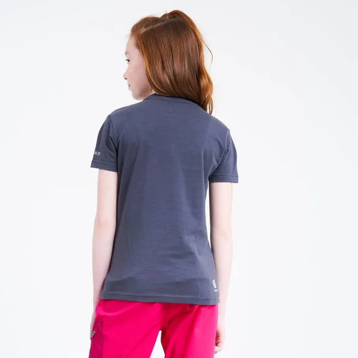 Dare 2b TShirts and Tops Go Beyond Graphic Tee Ebony Grey 8211 Kids