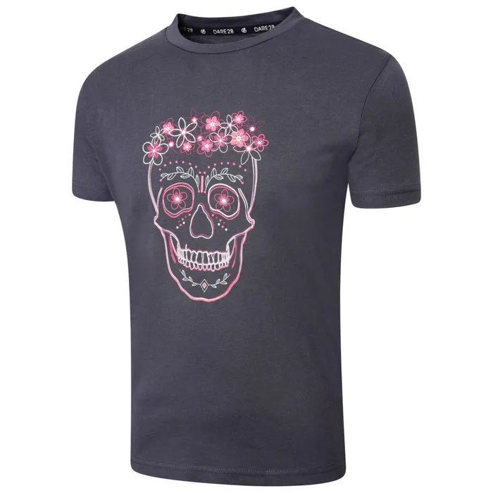 Dare 2b TShirts and Tops Go Beyond Graphic Tee Ebony Grey 8211 Kids
