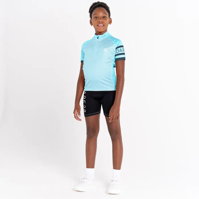 Dare 2b TShirts and Tops Speed Up Cycling Jersey Sea Jet Blue 8211 Kids