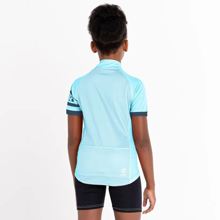 Dare 2b TShirts and Tops Speed Up Cycling Jersey Sea Jet Blue 8211 Kids