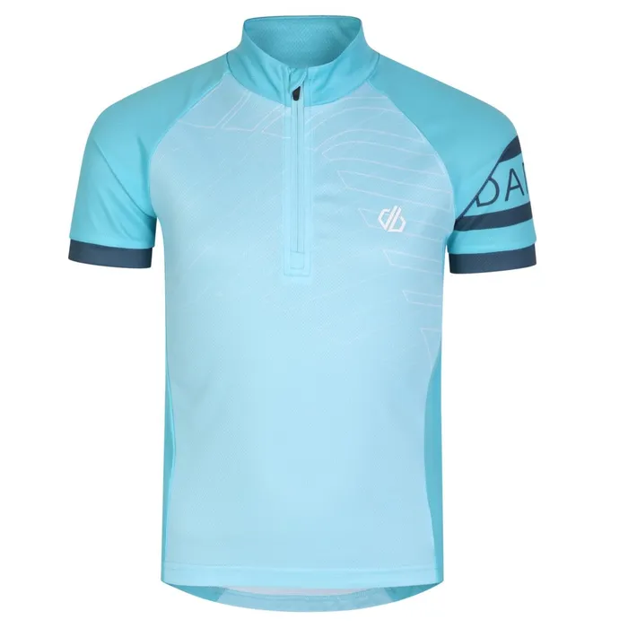 Dare 2b TShirts and Tops Speed Up Cycling Jersey Sea Jet Blue 8211 Kids