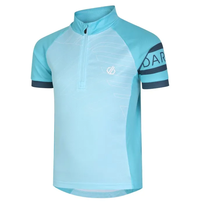 Dare 2b TShirts and Tops Speed Up Cycling Jersey Sea Jet Blue 8211 Kids