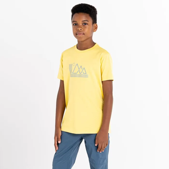 Dare 2b TShirts and Tops Trailblazer Graphic TShirt Electric Yellow 8211 Kids