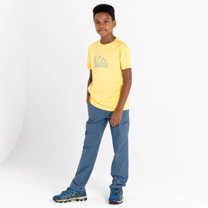 Dare 2b TShirts and Tops Trailblazer Graphic TShirt Electric Yellow 8211 Kids