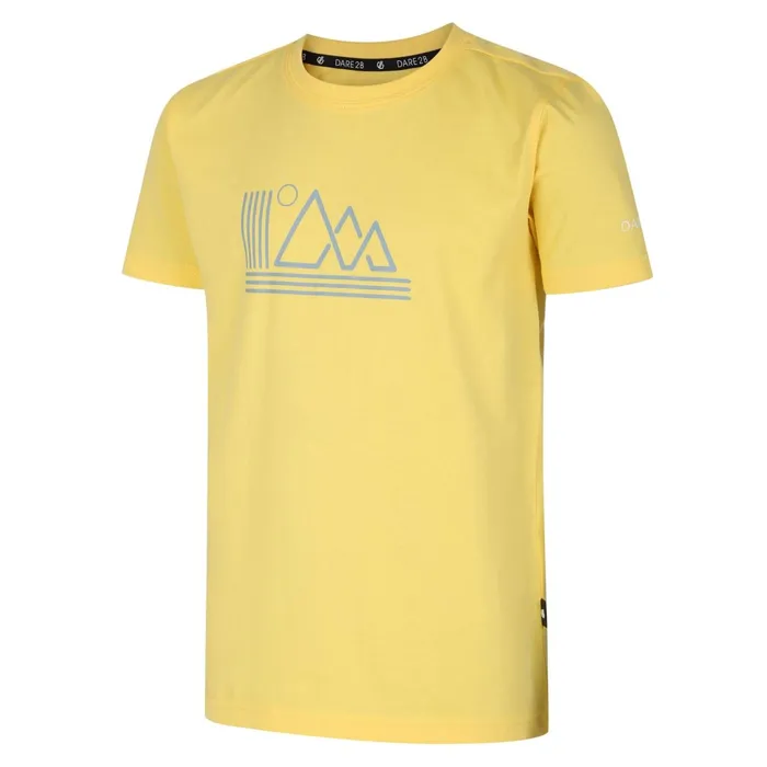 Dare 2b TShirts and Tops Trailblazer Graphic TShirt Electric Yellow 8211 Kids