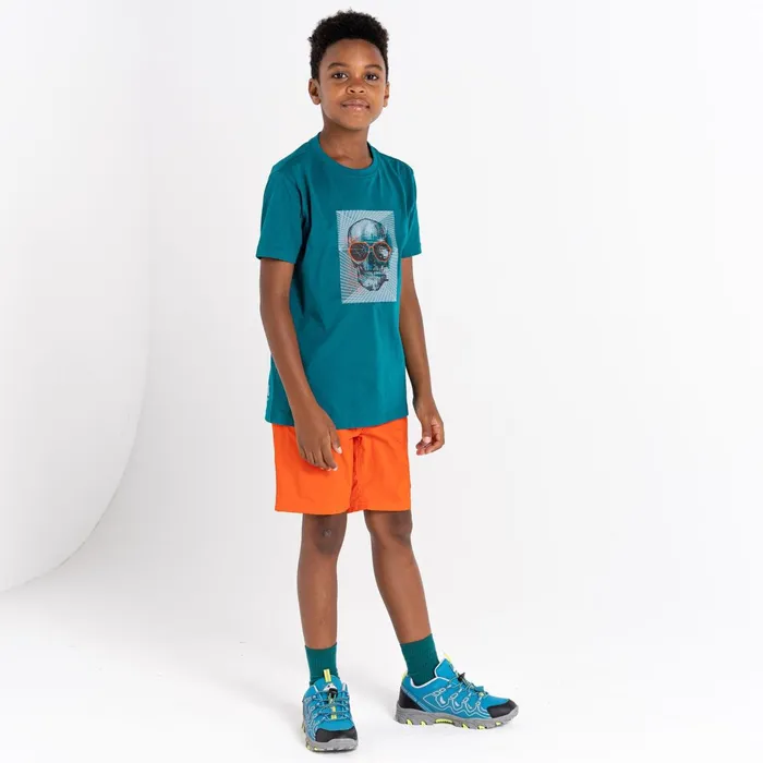 Dare 2b TShirts and Tops Trailblazer Graphic TShirt Fortune Green 8211 Kids