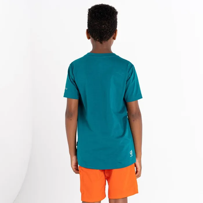 Dare 2b TShirts and Tops Trailblazer Graphic TShirt Fortune Green 8211 Kids