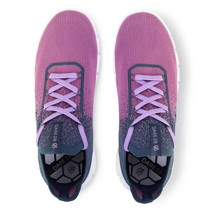 Dare 2b Trainers HexAt Recycled Knit Trainers Dusty Lavender 8211 Women