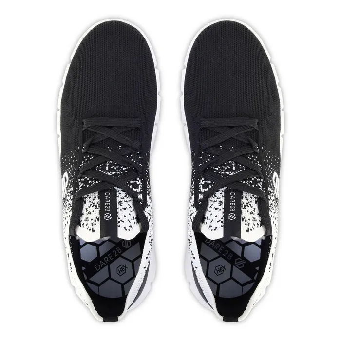 Dare 2b Trainers HexAt Recycled Trainers Black White 8211 Men
