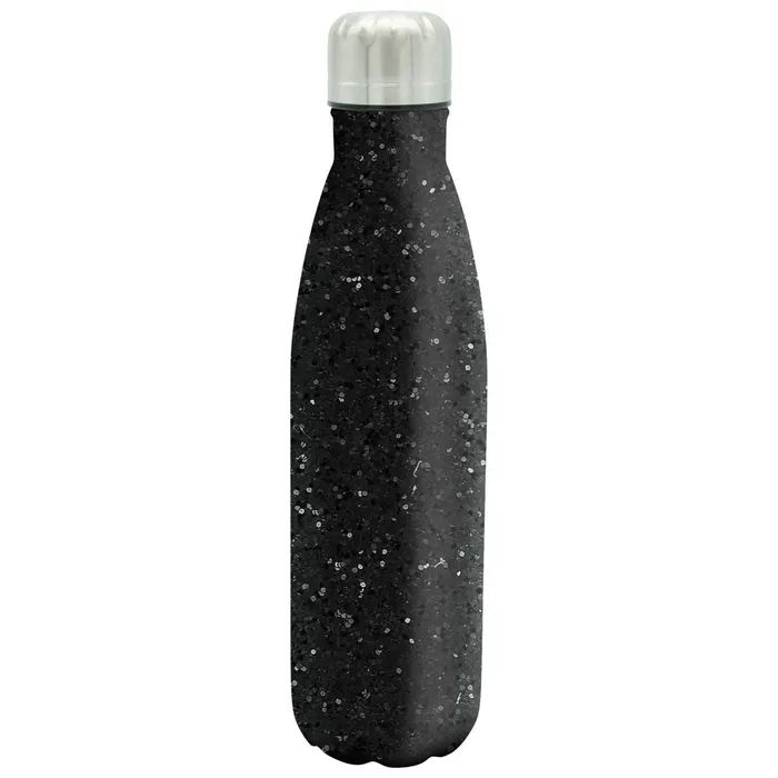 Dare 2b Water Bottles Metal Glitter Drinks Bottle Black 8211 Women Dare 2b Water Bottles Metal Glitter Drinks Bottle Black 8211 Women
