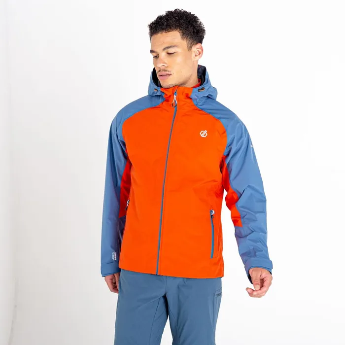 Dare 2b Waterproof Jackets Attain Ii Waterproof Jacket Burnt Salmon Stellar Blue 8211 Men Dare 2b Waterproof Jackets Attain Ii Waterproof Jacket Burnt Salmon Stellar Blue 8211 Men