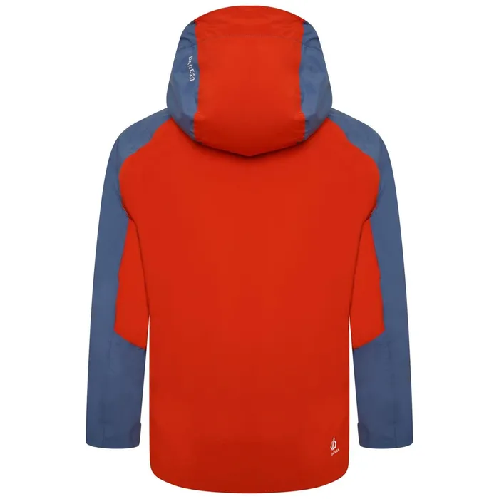 Dare 2b Waterproof Jackets Attain Ii Waterproof Jacket Burnt Salmon Stellar Blue 8211 Men