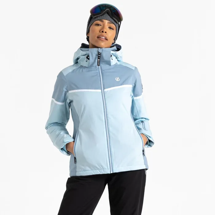 Dare 2b Waterproof Jackets Carving Ski Jacket Quiet Blue 8211 Women