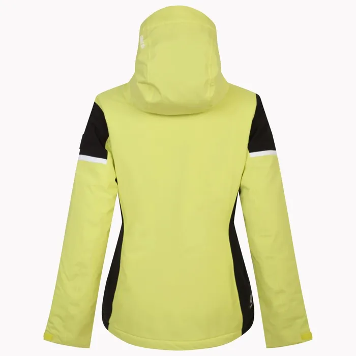 Dare 2b Waterproof Jackets Carving Ski Jacket Yellow Plum Black 8211 Women