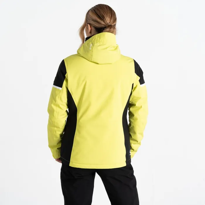 Dare 2b Waterproof Jackets Carving Ski Jacket Yellow Plum Black 8211 Women