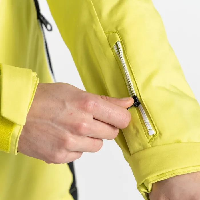 Dare 2b Waterproof Jackets Carving Ski Jacket Yellow Plum Black 8211 Women