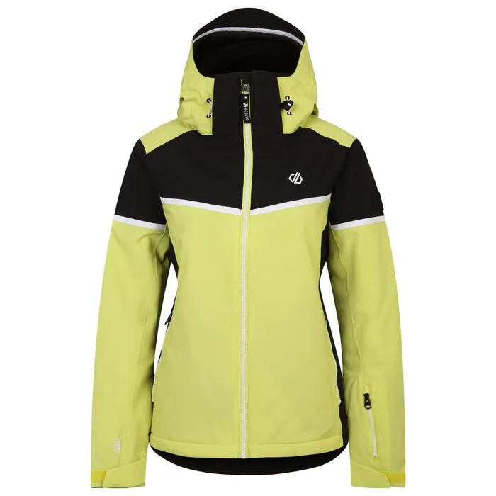 Dare 2b Waterproof Jackets Carving Ski Jacket Yellow Plum Black 8211 Women