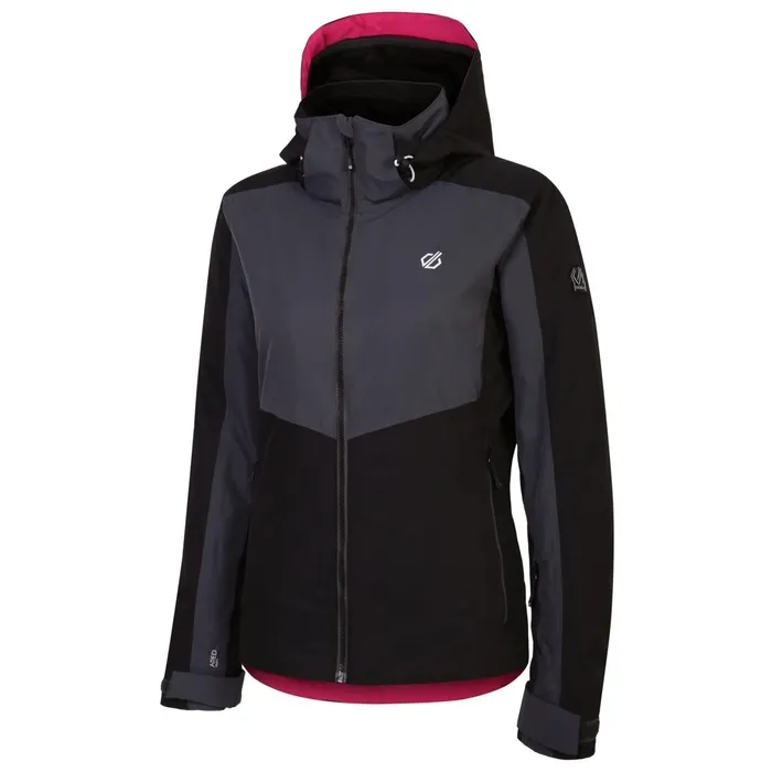 Dare 2b Waterproof Jackets Climatise Ski Jacket Ebony Grey Black 8211 Women