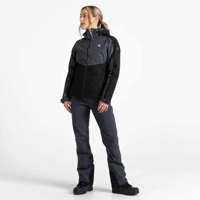 Dare 2b Waterproof Jackets Climatise Ski Jacket Ebony Grey Black 8211 Women