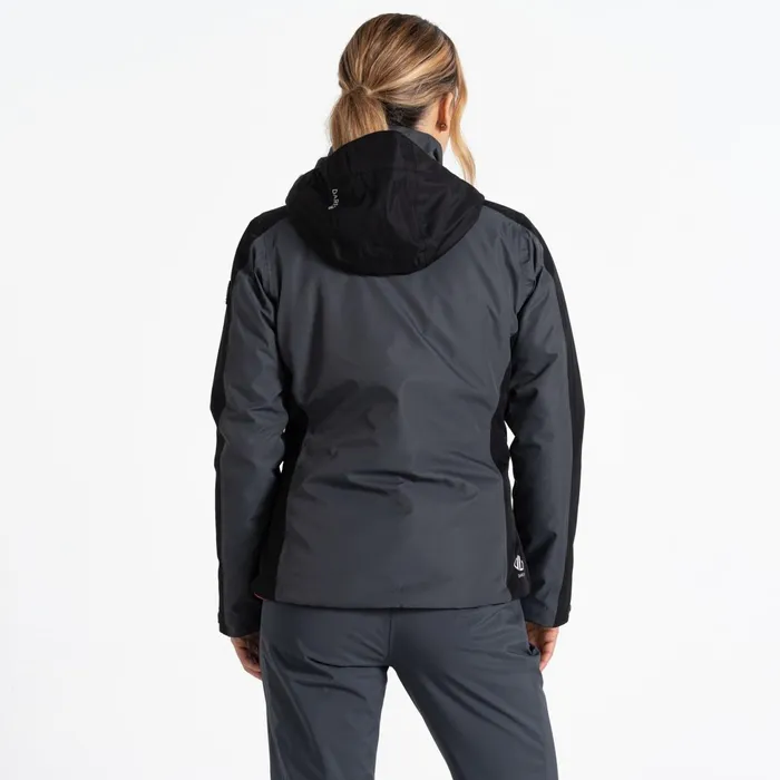 Dare 2b Waterproof Jackets Climatise Ski Jacket Ebony Grey Black 8211 Women