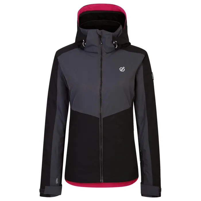 Dare 2b Waterproof Jackets Climatise Ski Jacket Ebony Grey Black 8211 Women