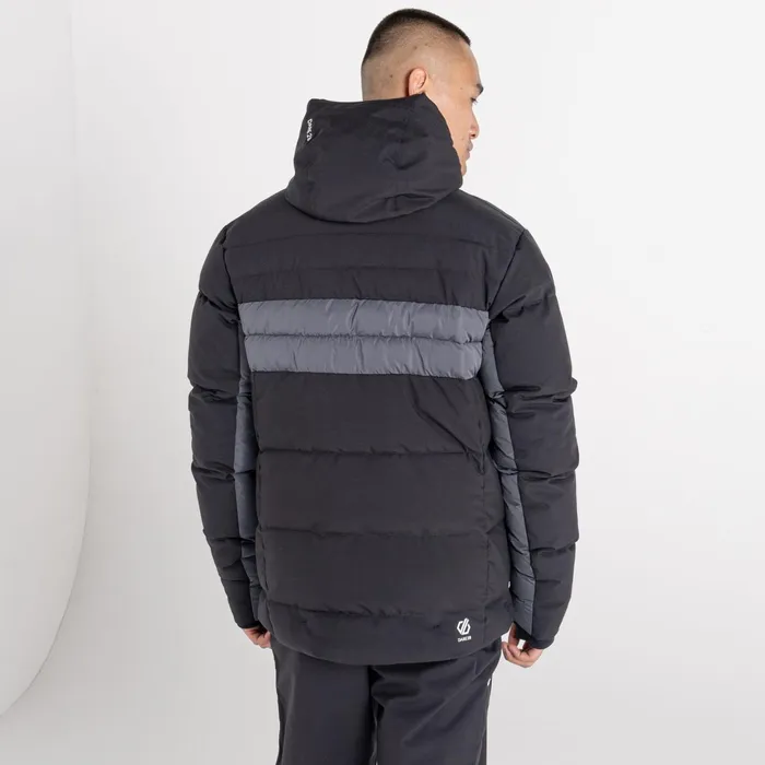 Dare 2b Waterproof Jackets Denote Recycled Ski Jacket Black Ebony Grey 8211 Men