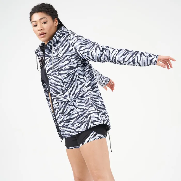 Dare 2b Waterproof Jackets Deviation Ii Lightweight Jacket Black White Zebra Print 8211 Women Dare 2b Waterproof Jackets Deviation Ii Lightweight Jacket Black White Zebra Print 8211 Women
