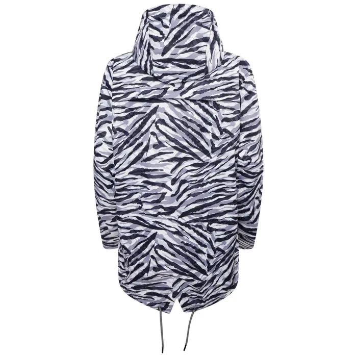 Dare 2b Waterproof Jackets Deviation Ii Lightweight Jacket Black White Zebra Print 8211 Women