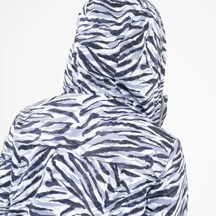 Dare 2b Waterproof Jackets Deviation Ii Lightweight Jacket Black White Zebra Print 8211 Women