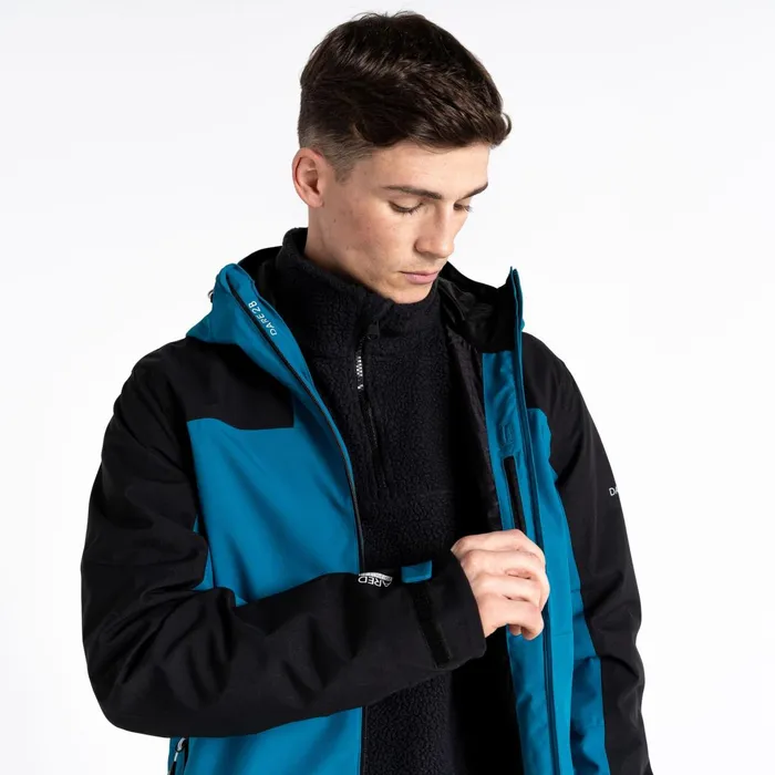 Dare 2b Waterproof Jackets Diluent Era Waterproof Jacket Gulfstream Blue 8211 Men