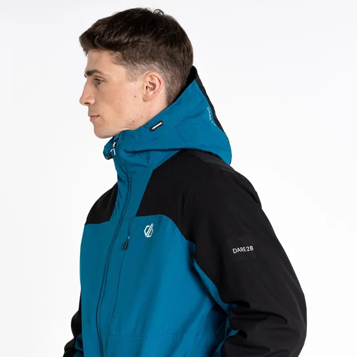 Dare 2b Waterproof Jackets Diluent Era Waterproof Jacket Gulfstream Blue 8211 Men