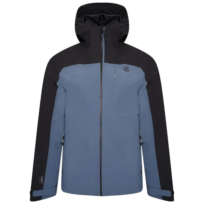 Dare 2b Waterproof Jackets Diluent Era Waterproof Jacket Orion Grey Black 8211 Men